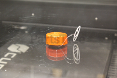 Echo P021040030 Fuel Cap Assembly, Orange - image 2