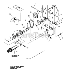 Simplicity 1691360 - Simplicity 46" Snow Thrower Attachment