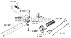 Husqvarna 22 R - Husqvarna String Trimmer (1986-10) Tube Assembly