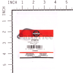 Briggs & Stratton 270070 Intake Gasket - image 1