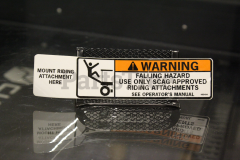 Scag 483404 Sulky Attatchment Decal - image 2