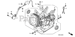Honda GX390 U1 VXE4 (GCANK) - Honda Engine, Made in Japan (SN: GCANK-1000001 - GCANK-9999999) CYLINDER BARREL