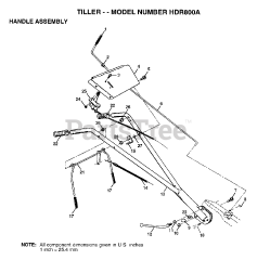 Electrolux/AYP HD R800 A - Electrolux/AYP Rear-Tine Tiller (1996)