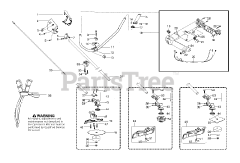 Jonsered CC 2128 (952711960) - Jonsered Brushcutter, Canada (2010-06) SHAFT HANDLE