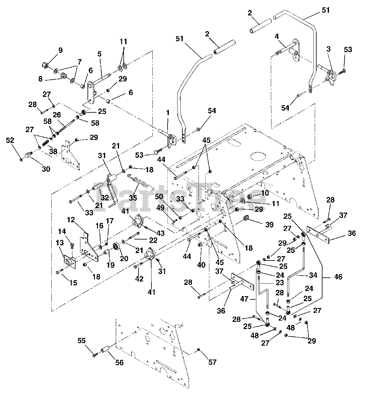 Ariens 915308 (EZR 1742) Ariens 42" ZeroTurn Mower, 17hp Briggs & Stratton (SN 000101