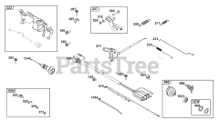 Briggs & Stratton 356447-3535-F1 - Briggs & Stratton Horizontal Engine