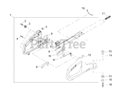 Swisher HT 3000 - Swisher Hedge Trimmer Rear Handle