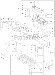 Exmark LZS80TDYM604W0 - Exmark 60" Lazer Z Diesel Zero-Turn Mower, Yanmar 3TNV80FT (SN: 413950474 - 416150474) (Rev A) (2023)