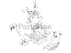 Yard Machines 13AC762F000 - Yard Machines Lawn Tractor (2013)