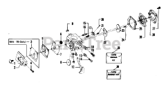 Weed Eater 6500 - Weed Eater String Trimmer CARBURETOR WA-149, WA-79 BREAKDOWN