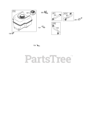 Briggs & Stratton 126412-0177-E1 - Briggs & Stratton Horizontal Engine