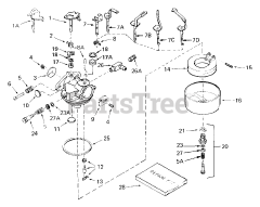 Tecumseh CA-631904 - Tecumseh Carburetor