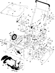 Forest City 315-151-331 - Forest City Snow Thrower (1985)