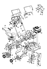 MTD 90174 (126-238M062) - MTD Walk-Behind Mower (1996) (Lowes)