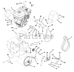 Ariens 926511 (PB 36) - Ariens 36" Power Brush, Subaru (SN: 001001 & Above)