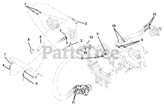 Gravely 992316 (PM 260H) - Gravely Pro-Master 60" Zero-Turn Mower, 27hp Daihatsu, Rear Discharge (SN: 001000 - 001500)