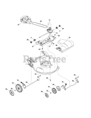 Snapper SP 80 (1696607-01) - Snapper 21" Walk-Behind Mower, FWD-HW, 725 Series Briggs