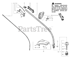Weed Eater FL Plus - Weed Eater Featherlite String Trimmer, Type 1 Handle &amp; Shaft Assembly