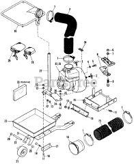 Simplicity 1690563 - Simplicity Engine Driven Vacuum Collector