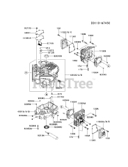 Kawasaki FX730V-BS06 - Kawasaki Engine CYLINDER/CRANKCASE