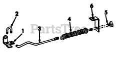 Cub Cadet Accessory - Cub Cadet Helper Spring Implement Handle Helper Spring