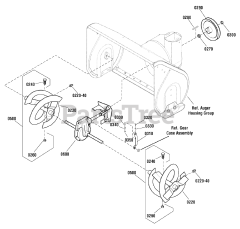 Craftsman C950-52951-1 (1695744) - Craftsman 31" Snow Thrower, Canada (2010)