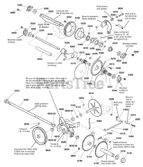 John Deere 1338 PE (1695790) - John Deere 38" Snow Thrower (2010)