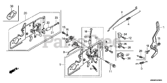Honda GCV160 LA0 S3L (GJARA) - Honda Engine, Made in USA (SN: GJARA-1000001 - GJARA-9999999) CONTROL (1)