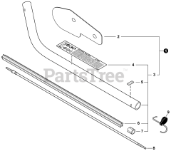 Echo 99944200470 - Echo Curved Shaft Edger Attachment (SN: S06000001001 - S06000999999)