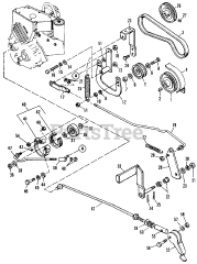 Simplicity 7013 H (1690184) - Simplicity Baron Lawn Tractor, 13hp