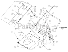 Yard Machines 31A-140-302 - Yard Machines Snow Thrower (1998) (Builder's Square)