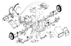 Husqvarna 56 H (954140041-A) - Husqvarna Walk-Behind Mower (1998-02) Rotary Lawn Mower
