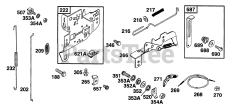 Briggs & Stratton 221432-0141-01 - Briggs & Stratton Horizontal Engine