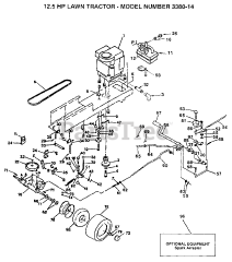 Electrolux/AYP 3380-14 - Electrolux/AYP Lawn Tractor (1991)