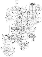 MTD 13611S - MTD Lawn Tractor (1985)
