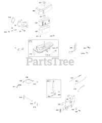 Briggs & Stratton 28T707-1180-E1 - Briggs & Stratton Vertical Engine