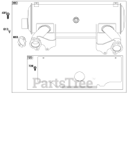 Briggs & Stratton 61E377-0032-J1 - Briggs & Stratton Horizontal Engine Exhaust Group