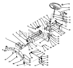 Toro 73501 (520-H) - Toro Garden Tractor (SN: 059000001 - 059000411) (1995)
