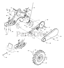 White Outdoor RB-650 (21AB454B790) - White Outdoor Roto Boss Rear-Tine Tiller (2004)