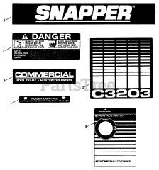 Snapper C 3203 (82467) - Snapper 20" Snow Thrower