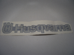 RedMax 539104790 Brand Decal, Husqvarna 17.5"