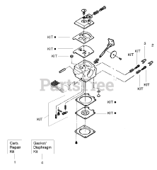 Poulan 31 WG - Poulan String Trimmer (2006-06) Carburetor