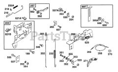 Briggs & Stratton 252417-0272-XX - Briggs & Stratton Horizontal Engine