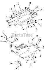 Toro 91-20KS02 (D-200) - Toro Lawn Tractor (1979) Sheet Metal And Covers 2