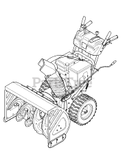 Columbia 12533 GC (31AH9776897) - Columbia 33" Snow Thrower (2012)