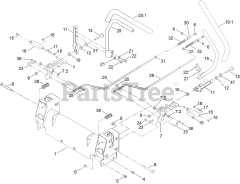 Brands 75305 (ZX 5400) - Toro 54" Titan Zero-Turn Mower (SN: 409440000 - 411456237)