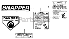Snapper CP 21506R (80141) - Snapper 21" Walk-Behind Mower, 5hp