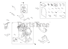 Briggs & Stratton 356447-0637-G1 - Briggs & Stratton Horizontal Engine Cylinder Group