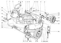 Toro 19173 - Toro Guardian Walk-Behind Mower (SN: 003000001 - 003999999) (1973)