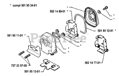 Husqvarna 22 R - Husqvarna String Trimmer (1986-10) Muffler